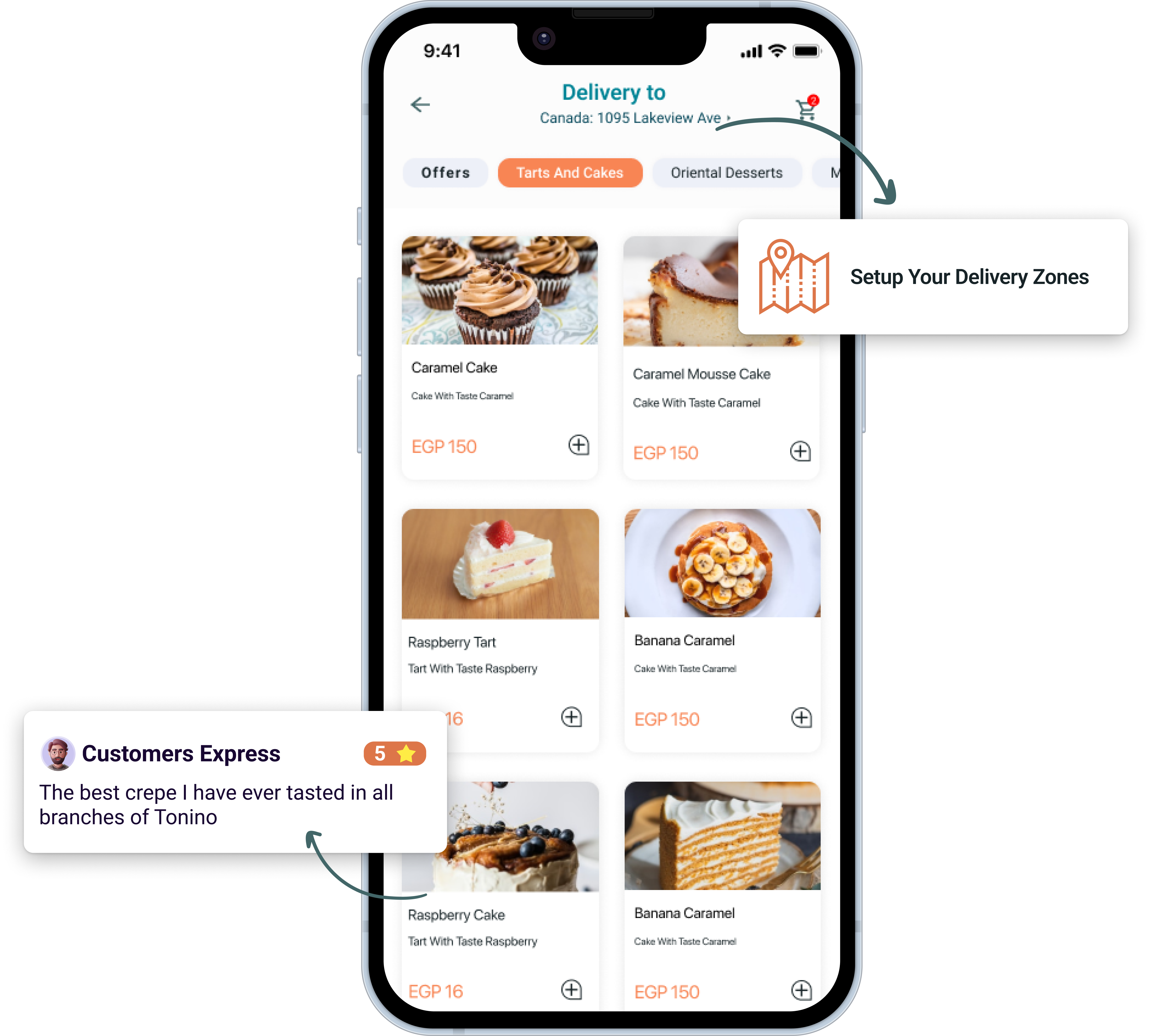 GroMenu - Food Online Ordering System for restaurants